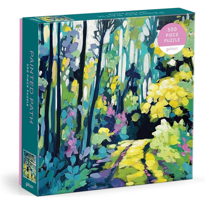 Painted Path 500 Piece Jigsaw Puzzle Galison - for just $17.99! 