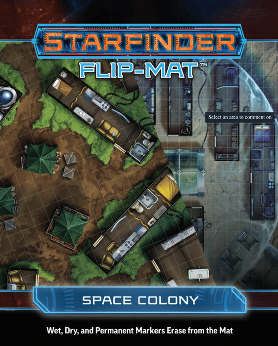 Starfinder: Flip-Mat - Space Colony - for just $14.99! 