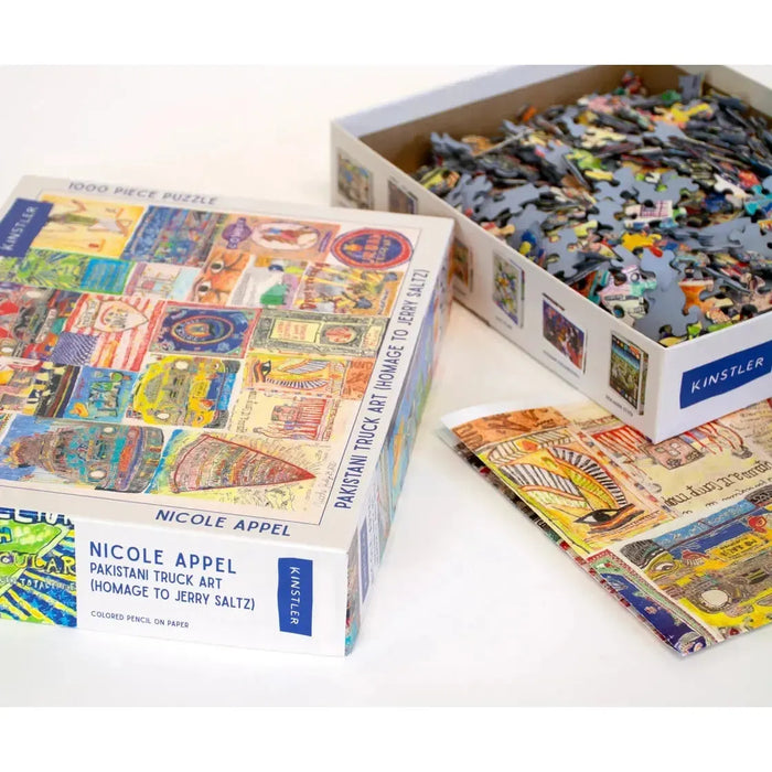 Pakistani Truck Art (Homage To Jerry Saltz) 1000 Piece Jigsaw Puzzle - for just $24.99! 