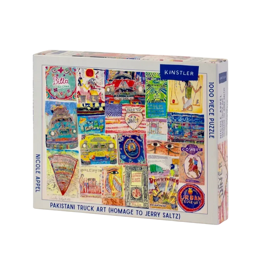 Pakistani Truck Art (Homage To Jerry Saltz) 1000 Piece Jigsaw Puzzle - for just $24.99! 