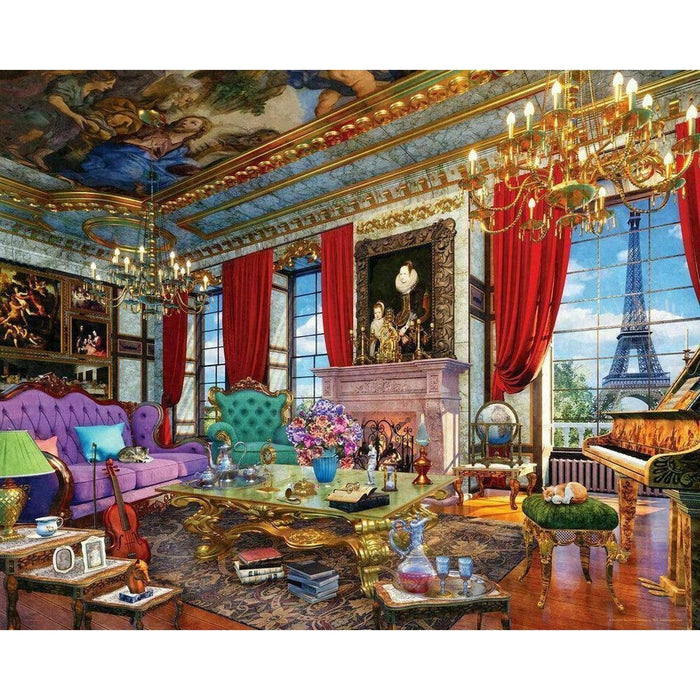 Palace in Paris 1000 Piece Jigsaw Puzzle Springbok - for just $19.99! 