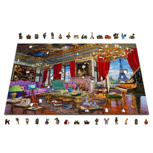 Palace in Paris 2000 Piece Wood Jigsaw Puzzle Wooden City - for just $79.99! 