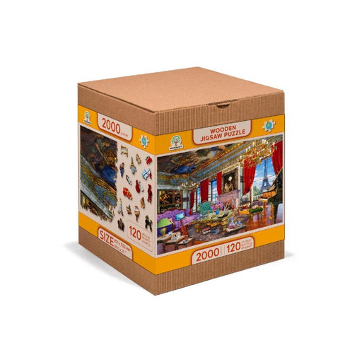 Palace in Paris 2000 Piece Wood Jigsaw Puzzle Wooden City - for just $79.99! 