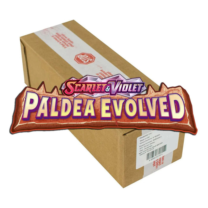 Scarlet & Violet: Paldea Evolved - Booster Box Case - for just $3500! 