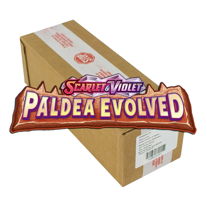 Scarlet & Violet: Paldea Evolved - Booster Box Case - for just $3500! 