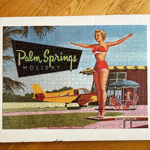 Palm Springs 1000 Piece Jigsaw Puzzle Gibbs Smith - for just $21.99! 