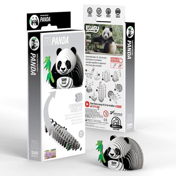 Panda 3D Cardboard Model Kit Eugy - for just $11.99! 
