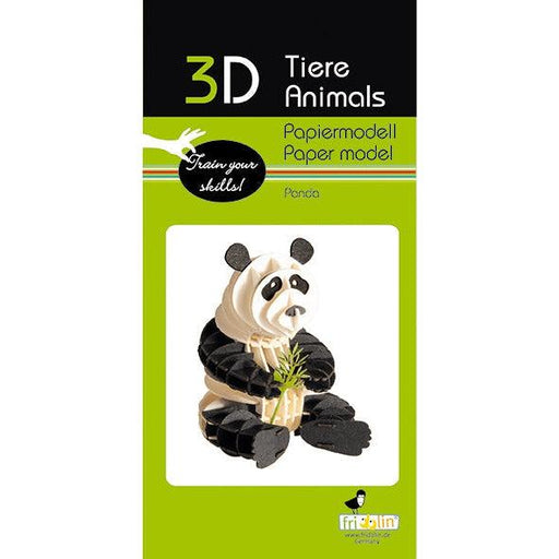 Panda 3D Cardboard Model Kit Fridolin - for just $7.99! 