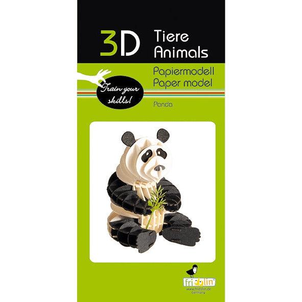 Panda 3D Cardboard Model Kit Fridolin - for just $7.99! 