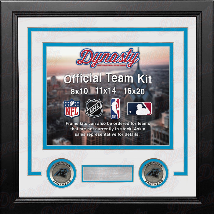 Carolina Panthers Custom NFL Football 8x10 Picture Frame Kit (Multiple Colors) - for just $36.99! 