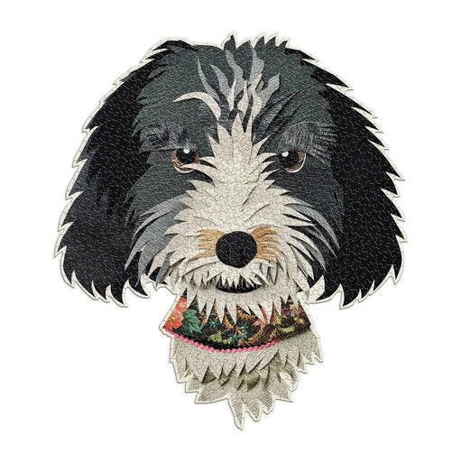 Paper Dog 750 Piece Shaped Jigsaw Puzzle Galison - for just $19.99! 
