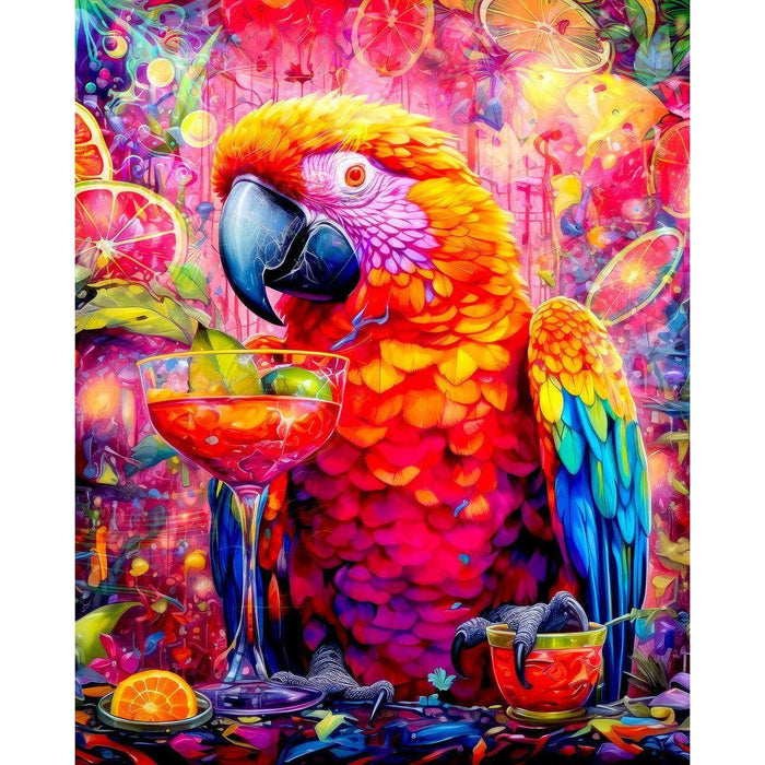 Paradise Parrot 1000 Piece Jigsaw Puzzle Springbok - for just $19.99! 