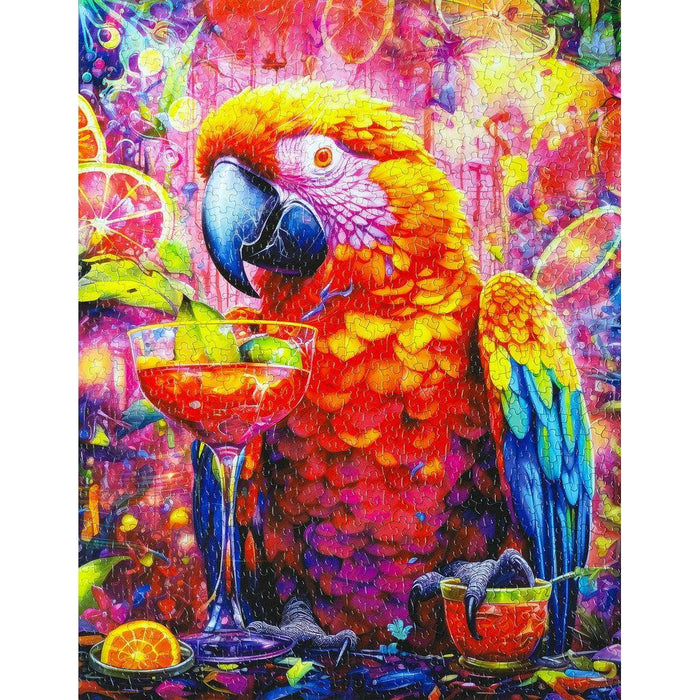 Paradise Parrot 1000 Piece Jigsaw Puzzle Springbok - for just $19.99! 