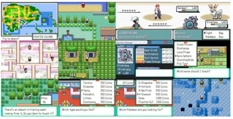 Pokemon Parallel Emerald GBA ROM Hack Video Game Boy Advance - for just $18.49! 