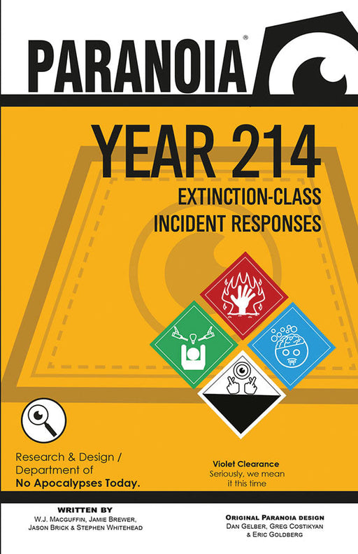 Paranoia: Extinction-Class Incident - for just $24.99! 