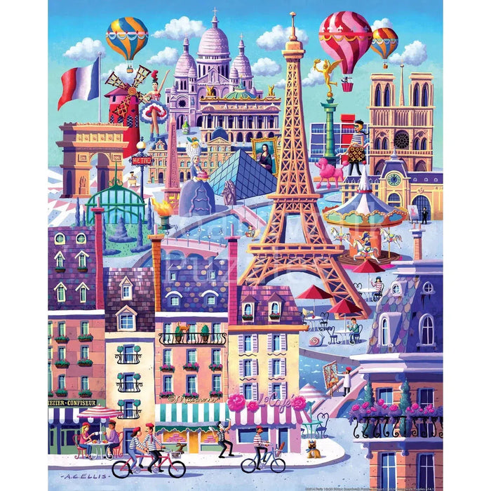 Paris 1000 Piece Jigsaw Puzzle Boardwalk - for just $23.99! 