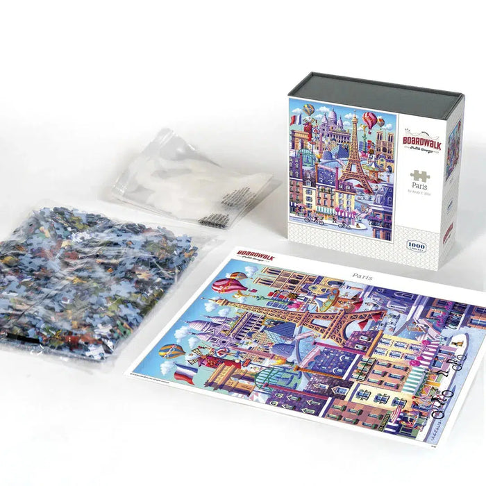 Paris 1000 Piece Jigsaw Puzzle Boardwalk - for just $23.99! 