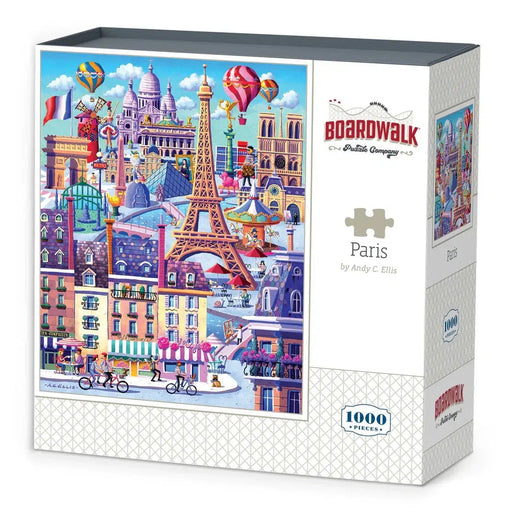 Paris 1000 Piece Jigsaw Puzzle Boardwalk - for just $23.99! 