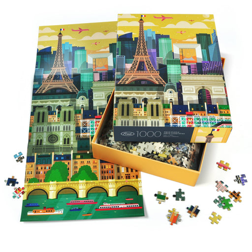Paris 1000 Piece Jigsaw Puzzle Fred - for just $19.99! 