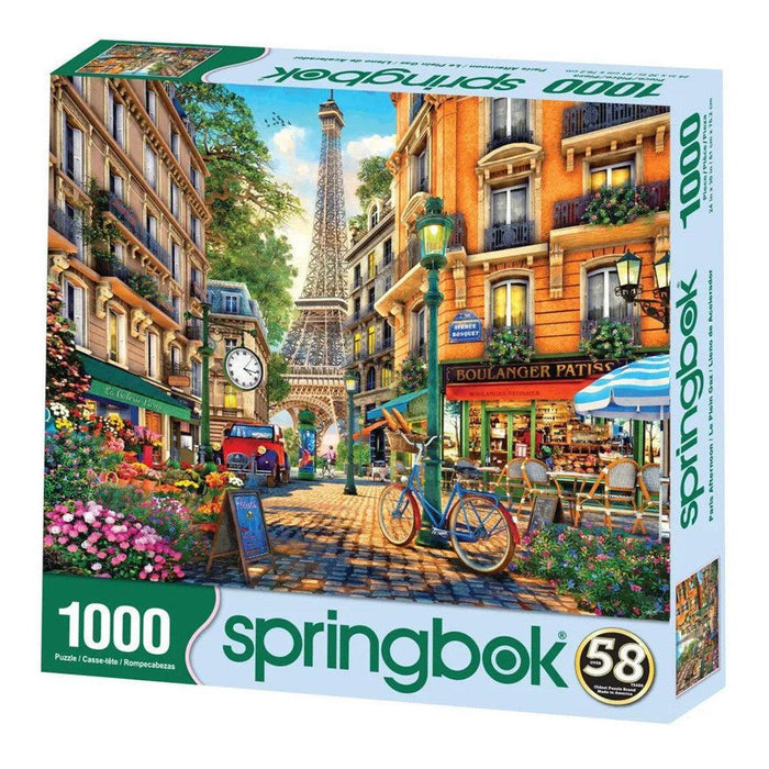 Paris Afternoon 1000 Piece Jigsaw Puzzle Springbok - for just $19.99! 