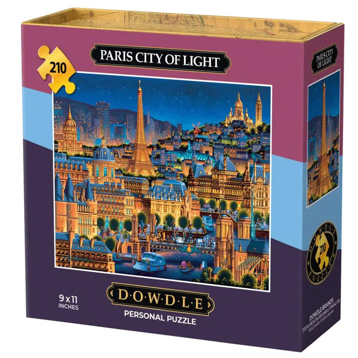 Paris City of Lights 210 Piece Jigsaw Puzzle Dowdle - for just $11.99! 