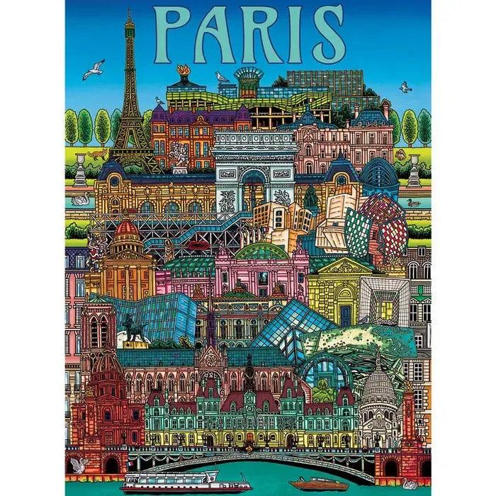 Paris Cityscape 500 Piece Jigsaw Puzzle Gibsons - for just $19.99! 