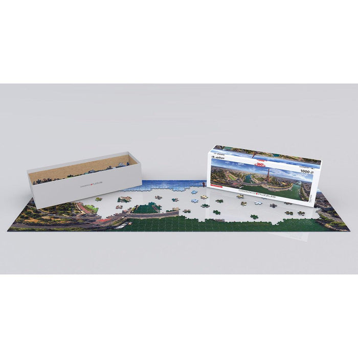Paris, France 1000 Piece Panoramic Jigsaw Puzzle Eurographics - for just $21.99! 