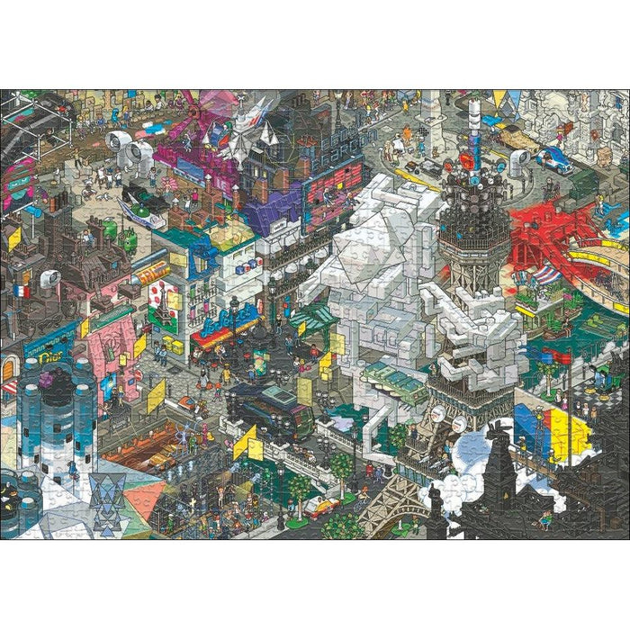 Paris Quest Pixorama 1000 Piece Jigsaw Puzzle Heye - for just $29.99! 