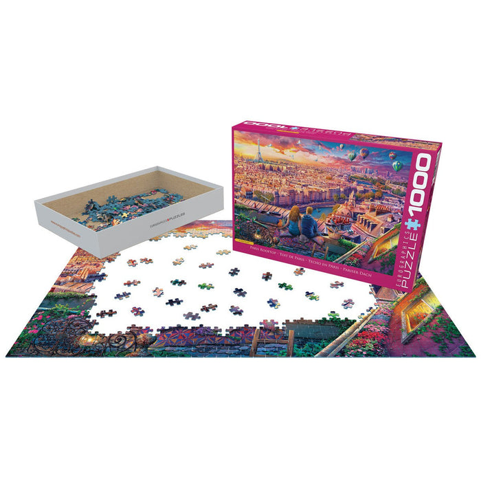 Paris Rooftop 1000 Piece Jigsaw Puzzle Eurographics - for just $19.99! 