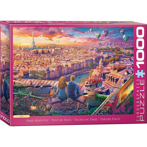 Paris Rooftop 1000 Piece Jigsaw Puzzle Eurographics - for just $19.99! 
