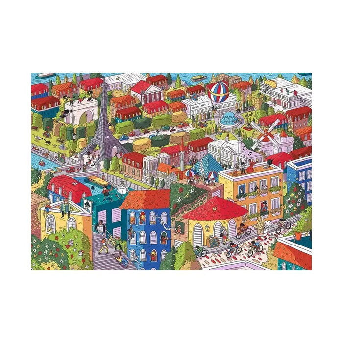 Paris "Sneaky Peekers" 1000 Piece Jigsaw Puzzle Trefl - for just $19.99! 