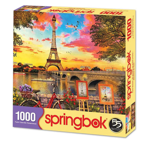 Paris Sunset 1000 Piece Jigsaw Puzzle Springbok - for just $19.99! 