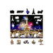 Paris by Night 150 Piece Wood Jigsaw Puzzle Wooden City - for just $19.99! 
