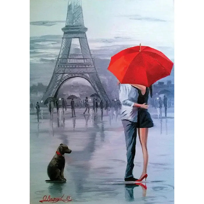 Paris for Two 1000 Piece Jigsaw Puzzle Enjoy New - for just $24.99! 