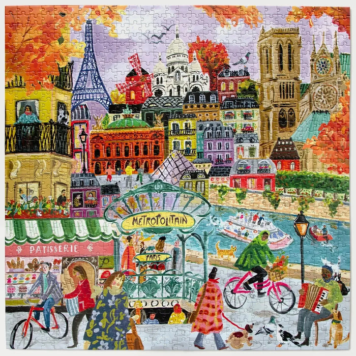 Paris in Autumn 1000 Piece Jigsaw Puzzle eeBoo - for just $26.99! 