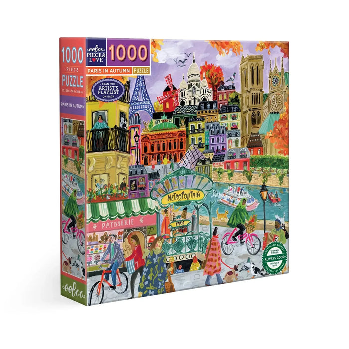 Paris in Autumn 1000 Piece Jigsaw Puzzle eeBoo - for just $26.99! 