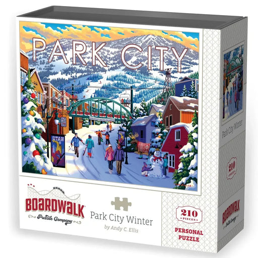 Park City Winter 210 Piece Jigsaw Puzzle Boardwalk - for just $11.99! 