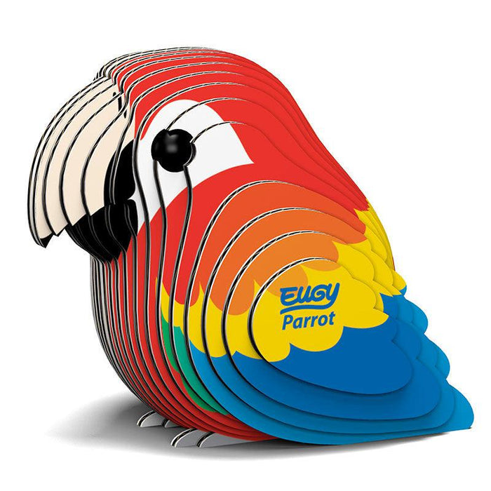 Parrot 3D Cardboard Model Kit Eugy - for just $11.99! 