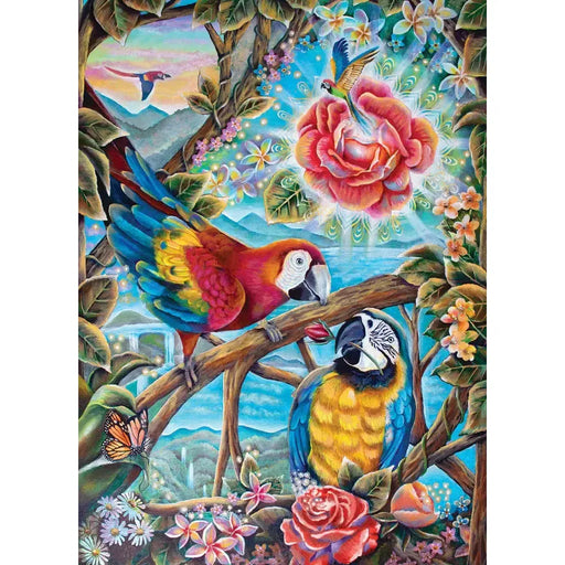 Parrot Paradise "Something's Amiss!" 1000 Piece Jigsaw Puzzle PuzzleTwist - for just $25.99! 