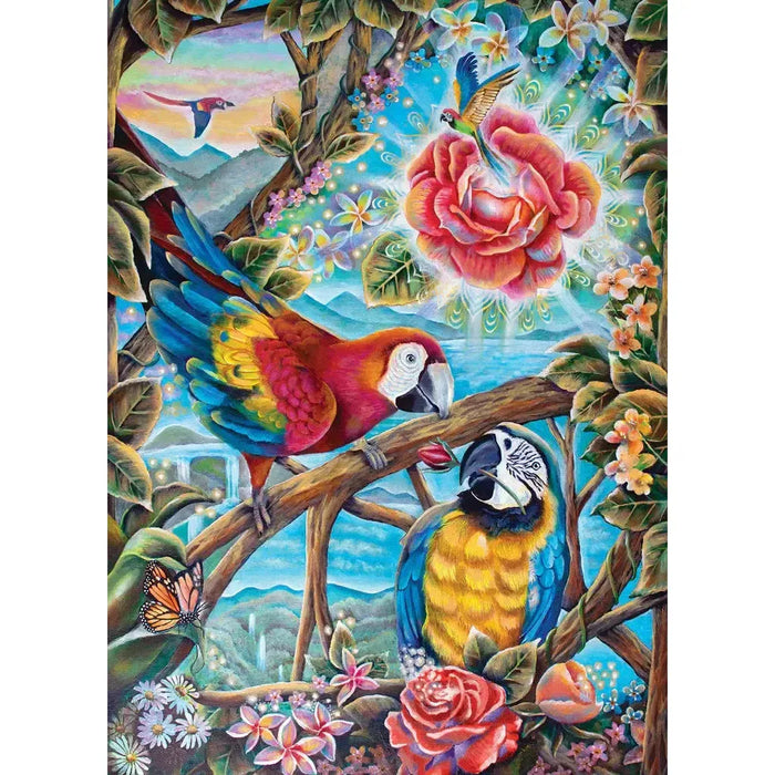 Parrot Paradise "Something's Amiss!" 1000 Piece Jigsaw Puzzle PuzzleTwist - for just $25.99! 