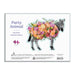 Party Animal 750 Piece Zebra Shaped Jigsaw Puzzle Galison - for just $19.99! 