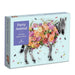Party Animal 750 Piece Zebra Shaped Jigsaw Puzzle Galison - for just $19.99! 
