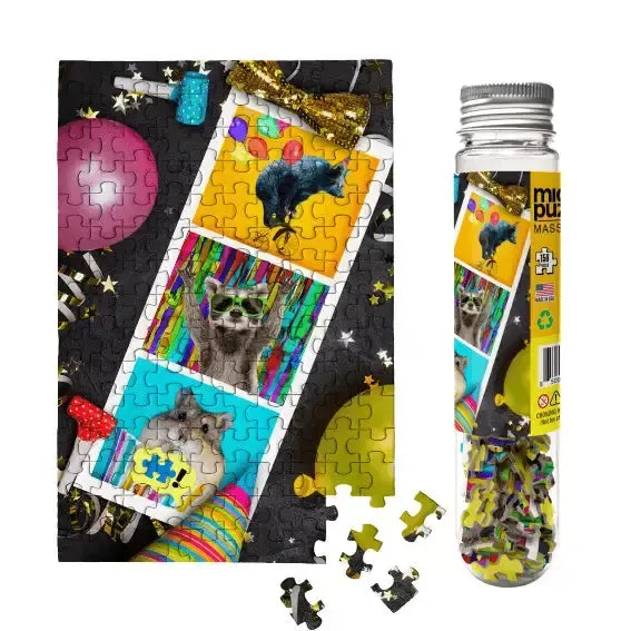 Party Animals 150 Piece Mini Jigsaw Puzzle Micro Puzzles - for just $10.99! 