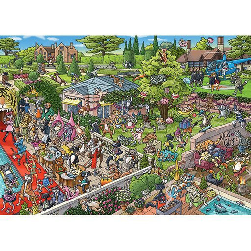 Party Cats 1000 Piece Jigsaw Puzzle Heye - for just $29.99! 