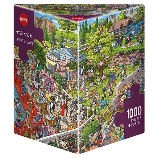 Party Cats 1000 Piece Jigsaw Puzzle Heye - for just $29.99! 