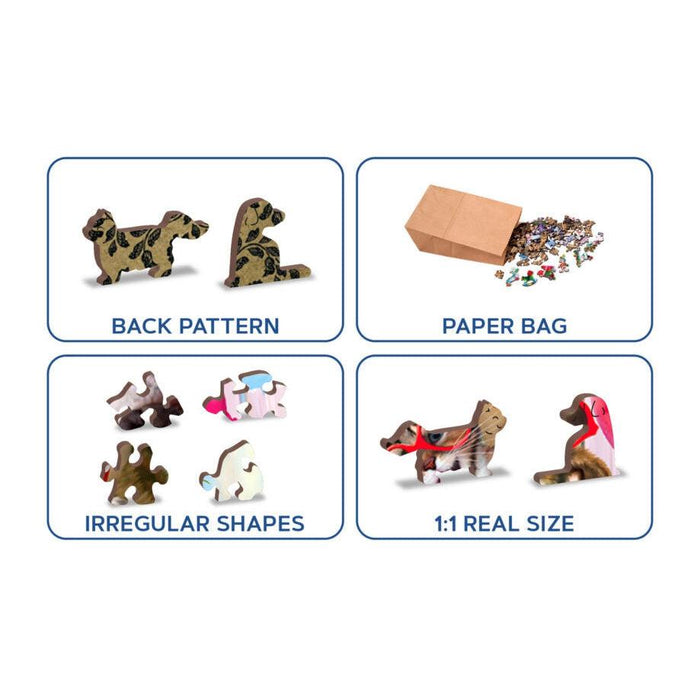 Party Time 150 Piece Jigsaw Puzzle Wooden City - for just $19.99! 