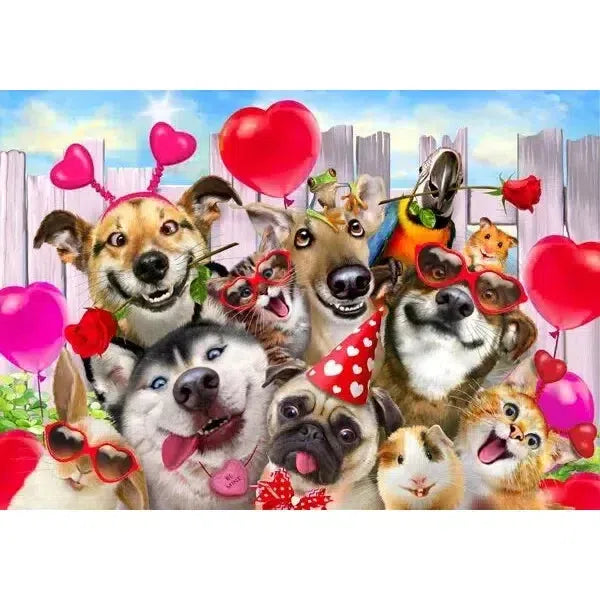 Party Time 300 Piece Wood Jigsaw Puzzle Wooden City - for just $24.99! 