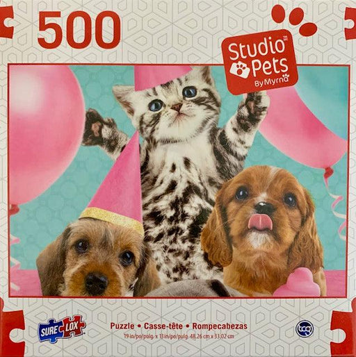Party Time Studio Pets 500 Piece Jigsaw Puzzle Sure Lox - for just $10.99! 