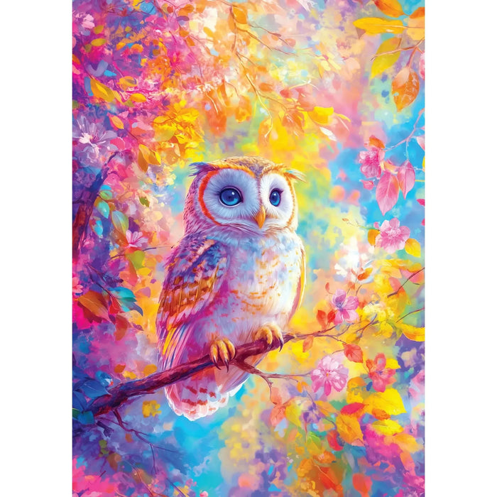 Pastel Owl 1000 Piece Jigsaw Puzzle Enjoy - for just $24.99! 