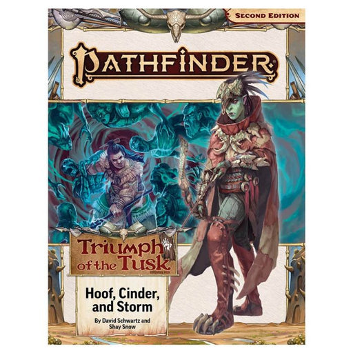 Pathfinder 2E: Adventure Path - Hoof, Cinder, and Storm Triumph of the Tusk (2 of 3) - for just $29.99! 
